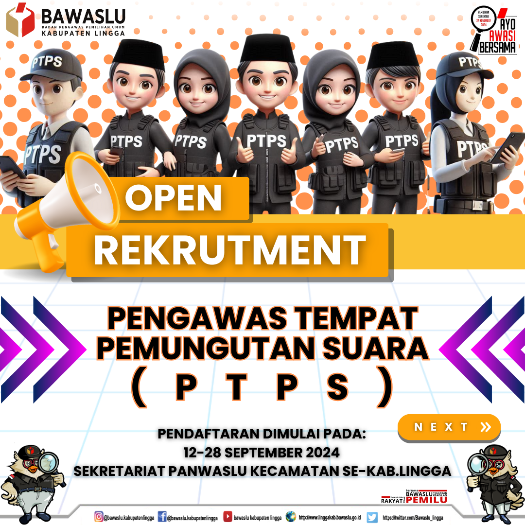 Pengawas Tempat Pemungutan Suara (PTPS)