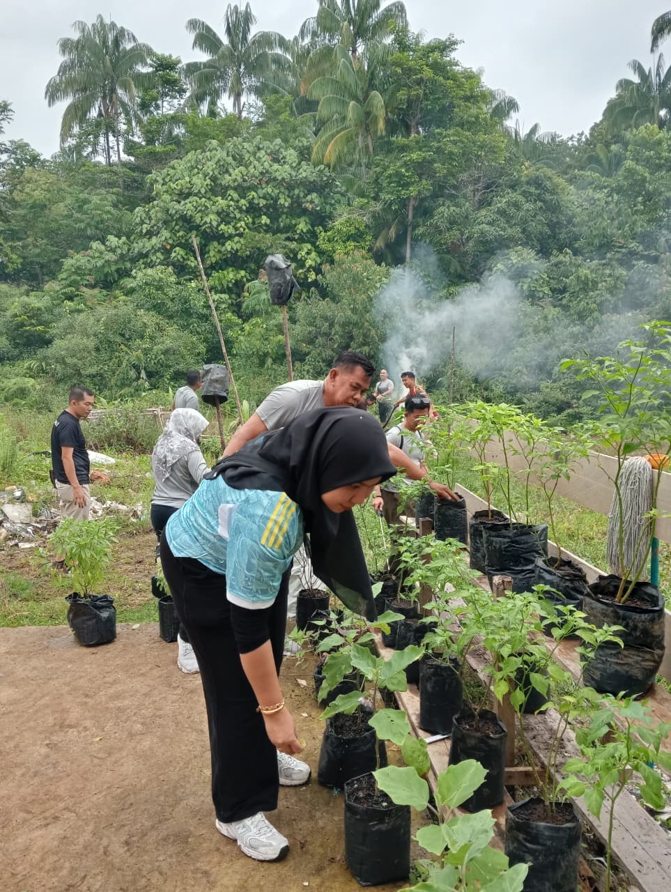 Perkuat Budaya Kerja Berintegritas dan Peduli Lingkungan sebagai implementasi dari kegiatan Jumpa Berlian