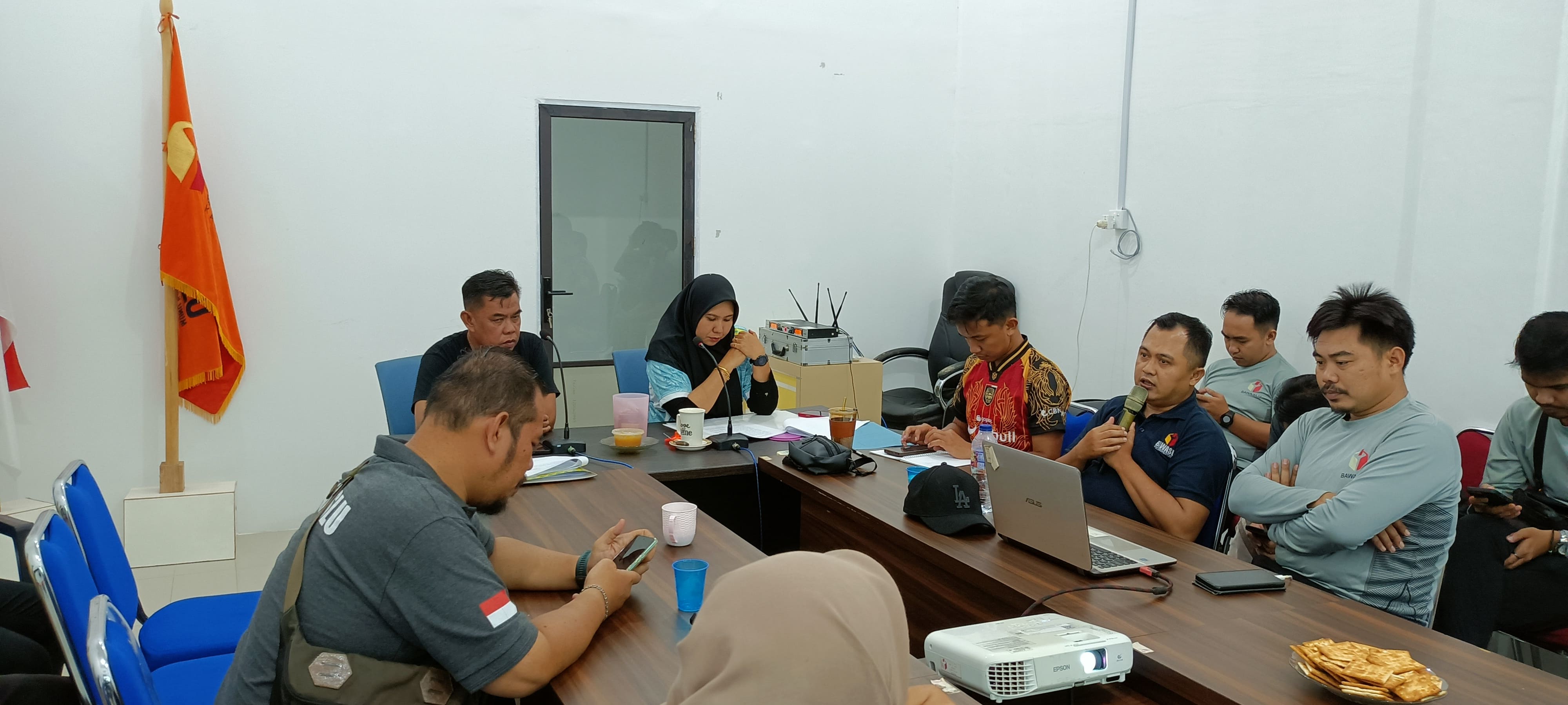 Bawaslu Lingga Perkuat Kinerja Pengawasan Bersama Seluruh Jajaran Staf