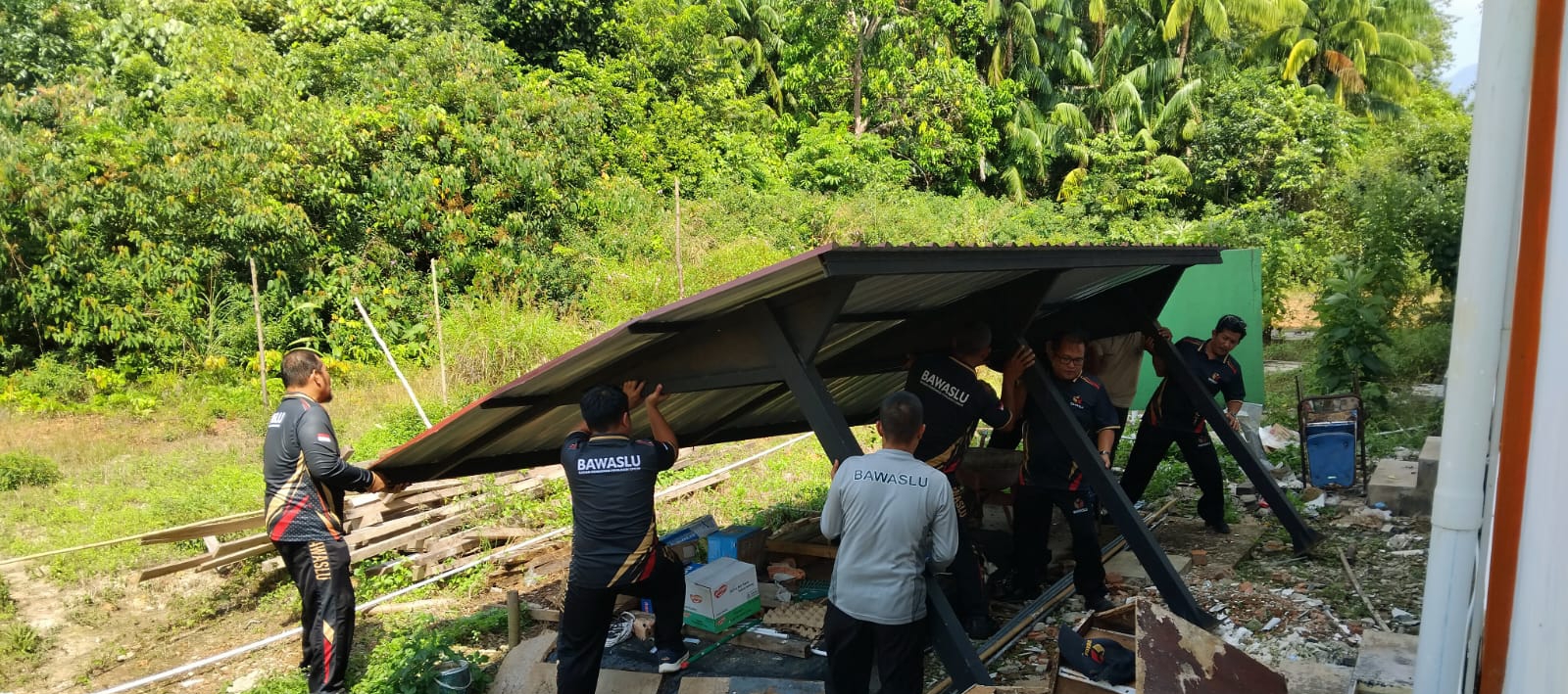 Bawaslu Kabupaten Lingga Perkuat Semangat Gotong Royong melalui Kegiatan Jumpa Berlian
