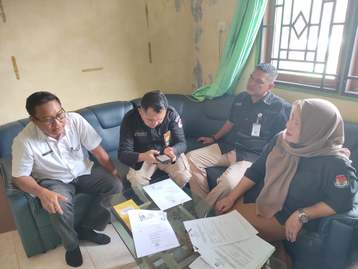 Bawaslu Kabupaten Lingga Lakukan Pengawasan Pencocokan dan Penelitian Terbatas (Coktas) TW III Tahun 2026
