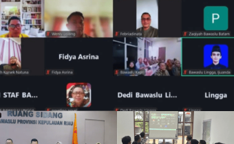 Rapat Kegiatan Pembinaan SDM Pengawas dan  Kesekretariatan Bawaslu Provinsi dan Bawaslu Kabupaten/Kota se-Provinsi Kepulauan Riau
