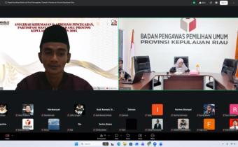 Bawaslu Kabupaten Lingga mengikuti Rapat Koordinasi Divisi Pencegahan, Partisipasi Masyarakat, dan Hubungan Masyarakat (P2H) yang diselenggarakan oleh Bawaslu Provinsi Kepulauan Riau secara daring.