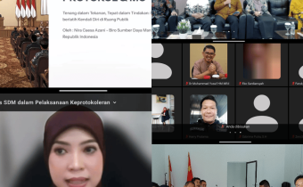 Bawaslu Kabupaten Lingga Ikuti Penguatan SDM Protokol dan MC yang diselenggarakan Bawaslu Provinsi Kepulauan Riau