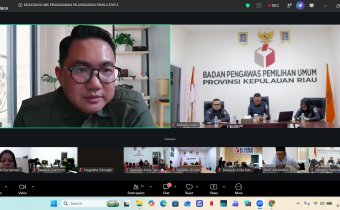 Bawaslu Lingga Ikuti Klinik Penanganan Pelanggaran Pemilu Edisi 6, Tingkatkan Kapasitas Penanganan Perkara