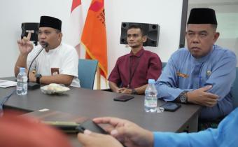 Jelang Pleno PDPB Triwulan III, Bawaslu Kabupaten Lingga menerima kunjungan KPU Kabupaten Lingga dalam rangka koordinasi dan sinkronisasi Data Pemilih